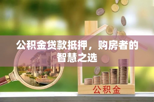 南靖公积金贷款抵押，购房者的智慧之选