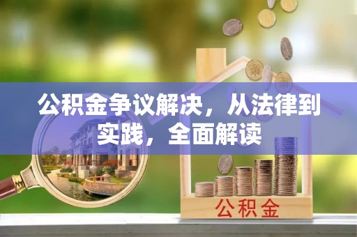 南靖公积金争议解决，从法律到实践，全面解读