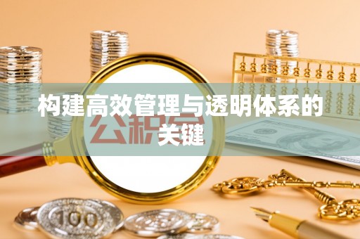 南靖构建高效管理与透明体系的关键