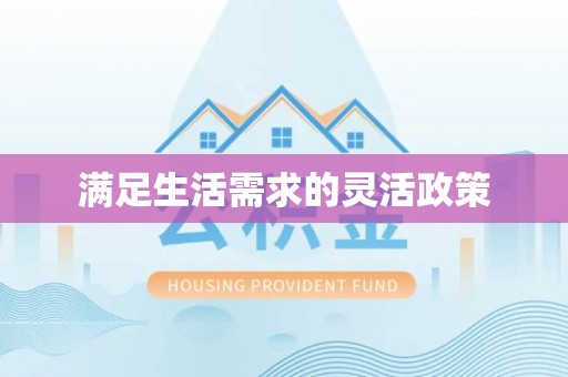 南靖满足生活需求的灵活政策