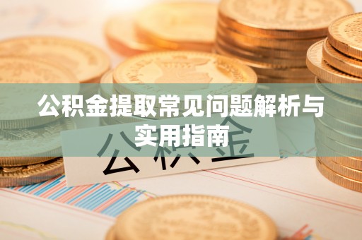 南靖公积金提取常见问题解析与实用指南