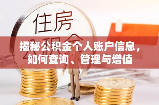 南靖揭秘公积金个人账户信息，如何查询、管理与增值