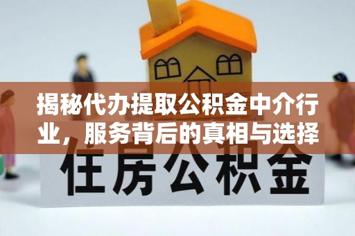 南靖揭秘代办提取公积金中介行业，服务背后的真相与选择指南