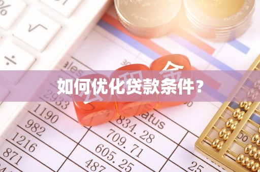 南靖如何优化贷款条件？