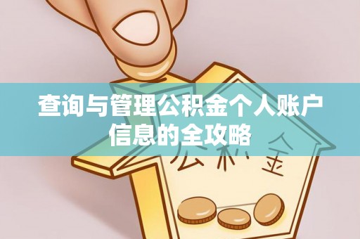 南靖查询与管理公积金个人账户信息的全攻略