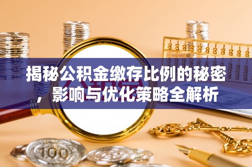 南靖揭秘公积金缴存比例的秘密，影响与优化策略全解析