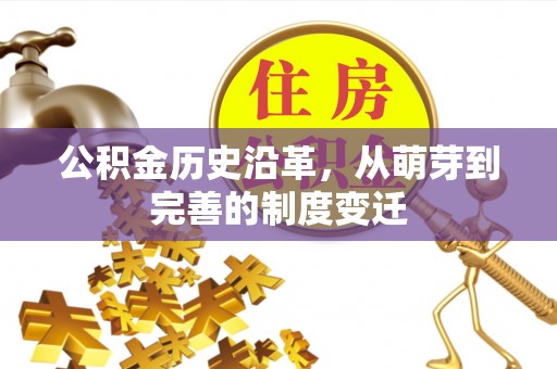 南靖公积金历史沿革，从萌芽到完善的制度变迁
