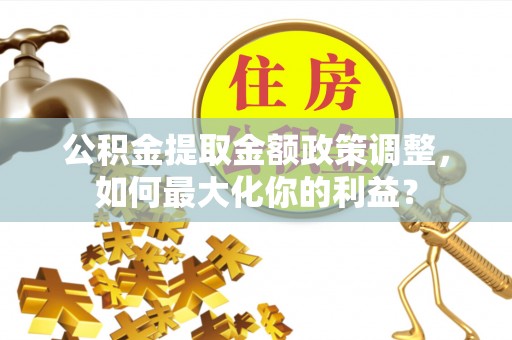 南靖公积金提取金额政策调整，如何最大化你的利益？