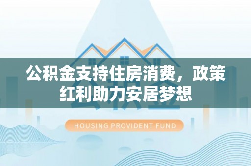 南靖公积金支持住房消费，政策红利助力安居梦想
