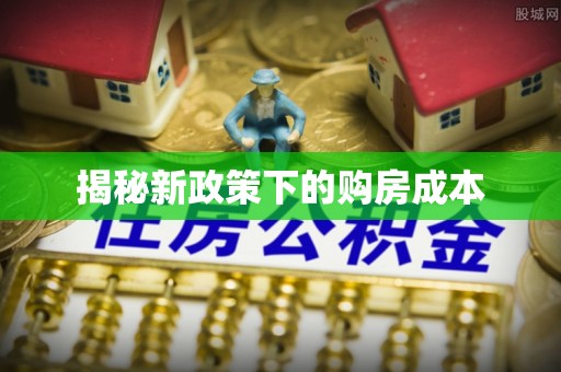 南靖揭秘新政策下的购房成本