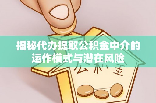 南靖揭秘代办提取公积金中介的运作模式与潜在风险