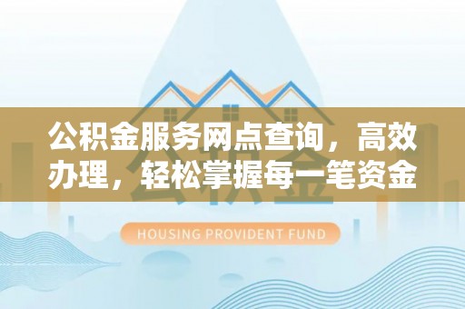 南靖公积金服务网点查询，高效办理，轻松掌握每一笔资金动态