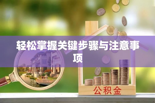 南靖轻松掌握关键步骤与注意事项