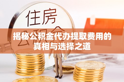 南靖揭秘公积金代办提取费用的真相与选择之道