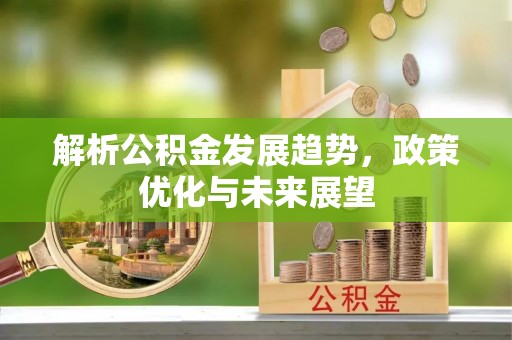 南靖解析公积金发展趋势，政策优化与未来展望