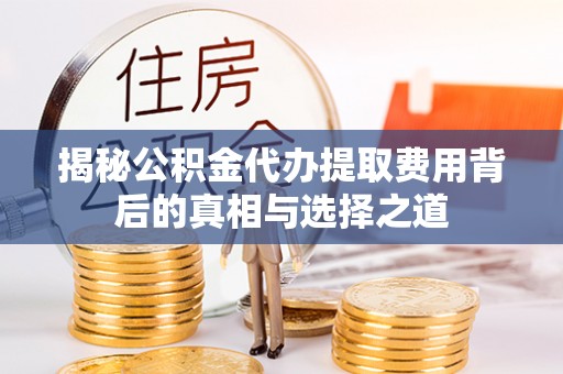 南靖揭秘公积金代办提取费用背后的真相与选择之道