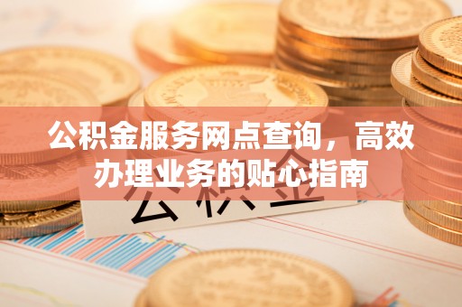 南靖公积金服务网点查询，高效办理业务的贴心指南