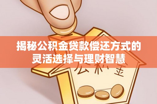 南靖揭秘公积金贷款偿还方式的灵活选择与理财智慧
