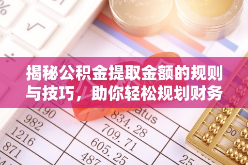 南靖揭秘公积金提取金额的规则与技巧，助你轻松规划财务未来