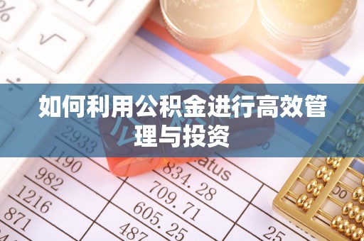 南靖如何利用公积金进行高效管理与投资
