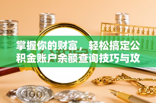 南靖掌握你的财富，轻松搞定公积金账户余额查询技巧与攻略